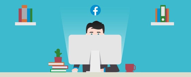 tło wektorowe facebook