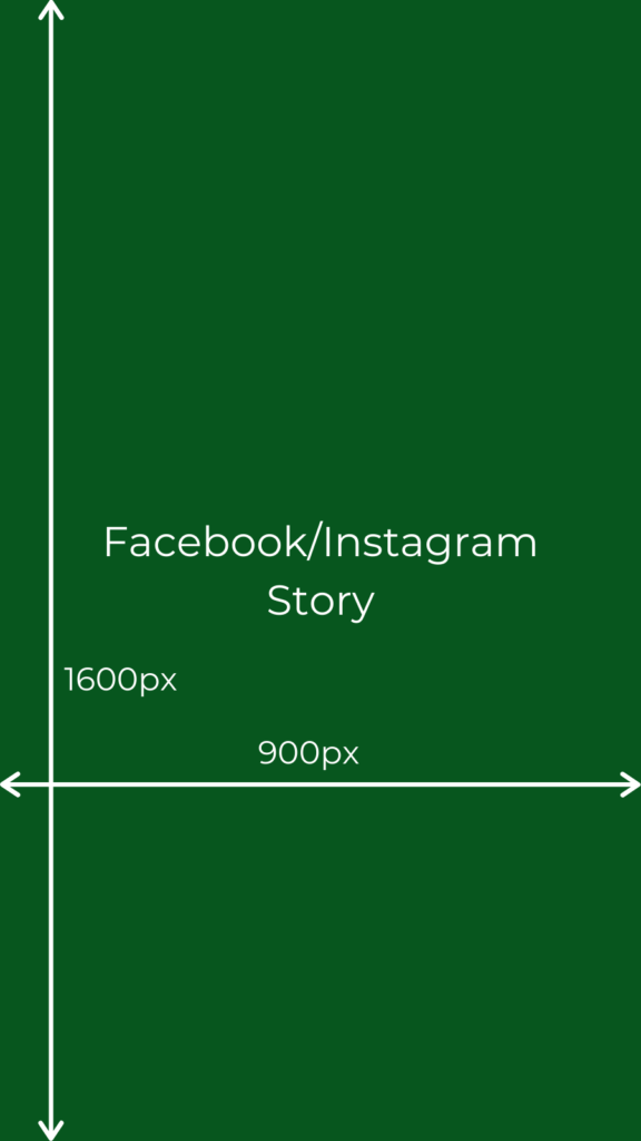 facebook instagram story wymiary