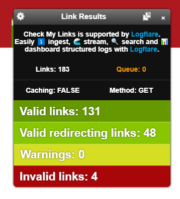 check my links - sprawdzanie nieaktualnych linków pod link building