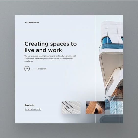 Minimalistyczna strona