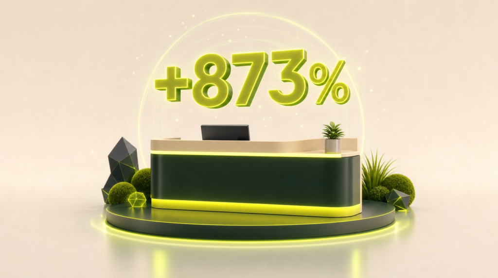 Jak zwiększyć ruch organiczny o 873% w 6 miesięcy (strategia SEO dla hoteli)