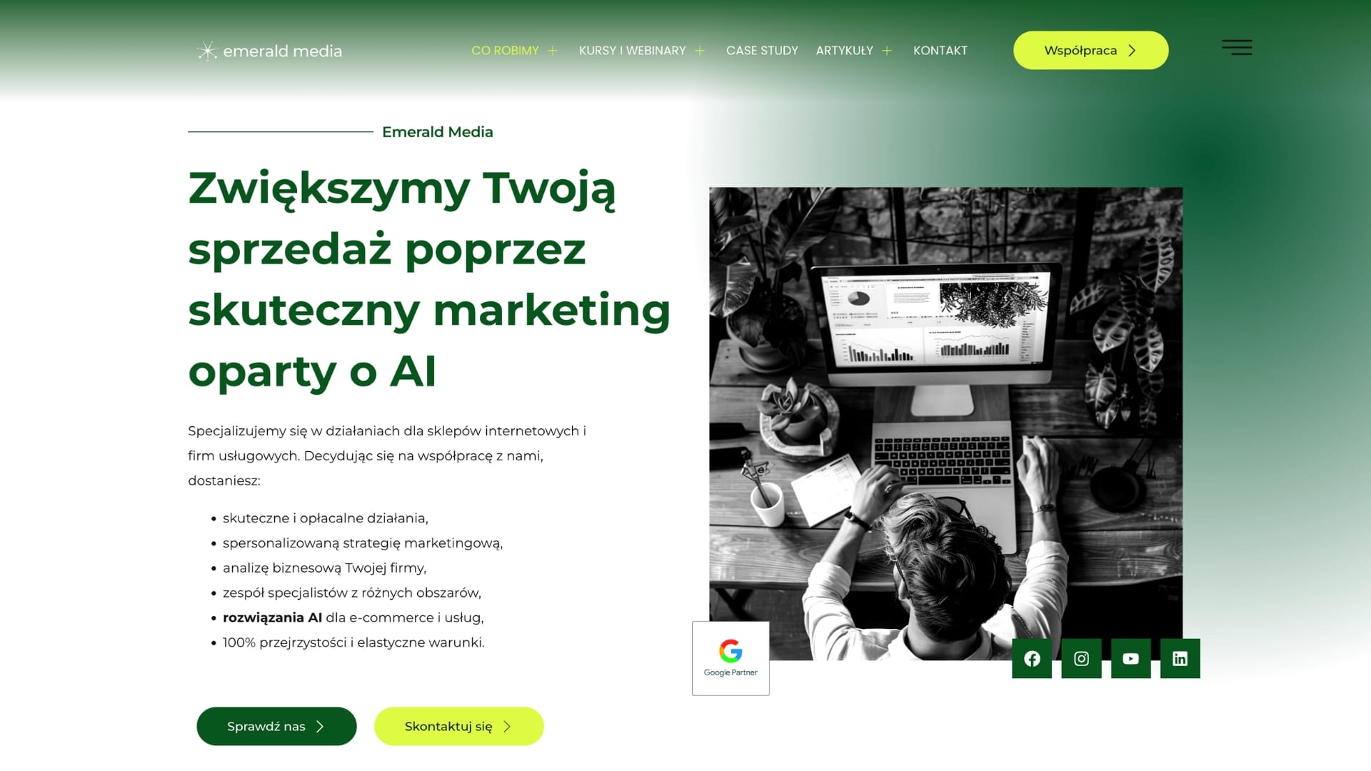 strona główna emerald media