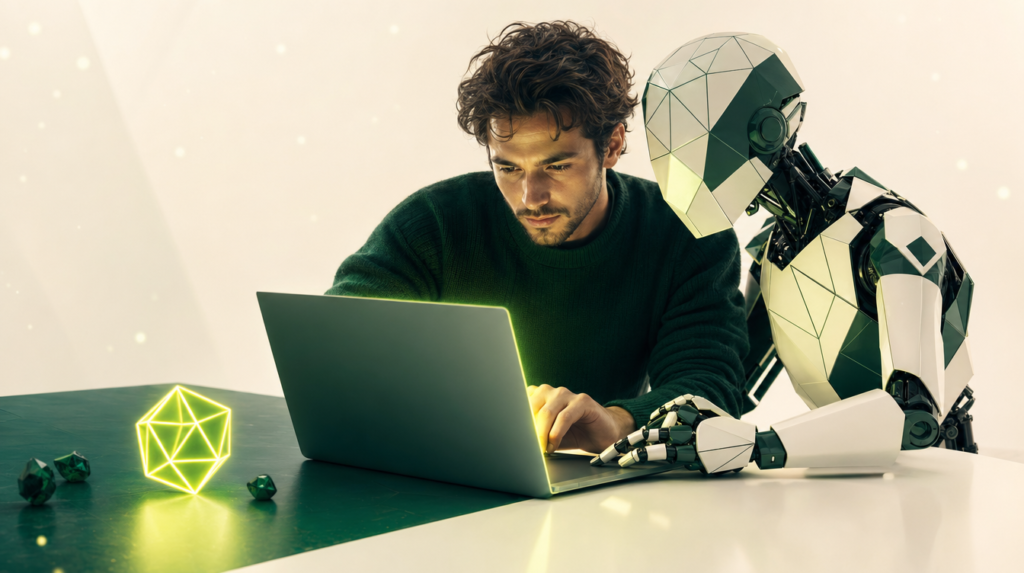 Strategia content marketingowa w dobie AI – jak pisać, by Google (i ludzie) czytali.